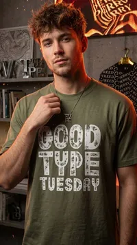 تي شيرت GOOD TYPE TUESDAY