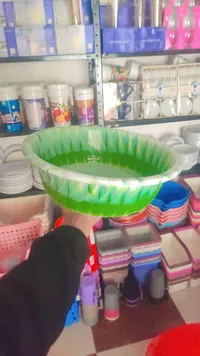 طشت غسيل بلاستيكي ملون