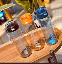 مطرة مياه رياضية شفافة - درينك مور (Drink More)