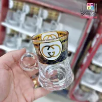 كوب شاي بتصميم شعار GG (Gucci)