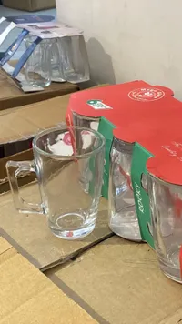 طقم أكواب زجاجية روكي - ميجا جلاس (Mega Glass)