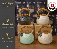 غلاية مياه ستانلس ستيل بتصميم مطرقي - فيكالينا (Vicalina)