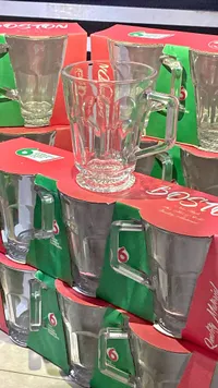 طقم أكواب زجاجية بوسطن (Boston)