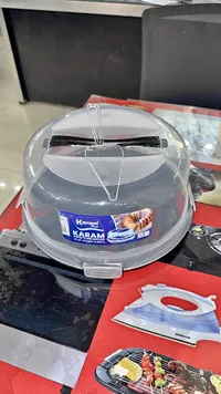 حافظة حلويات دائرية - كرم بلاست (Karam Plast)
