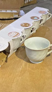 طقم فناجين قهوة سيراميك