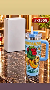 كوب حافظ للحرارة - هيمبانزين بانانيني (Himpanzini Bananini)
