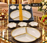 طقم أطباق تقديم مقسمة - BGP1-3