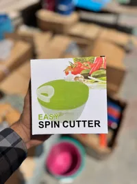 قطاعة الخضار اليدوية - إيزي سبين كاتر (Easy Spin Cutter)