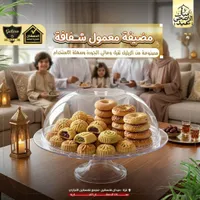 مضيفة معمول أكريليك شفافة - الدهشان (Galaxe)