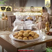 مضيفة معمول شفافة - الدهشان (Galaxe)