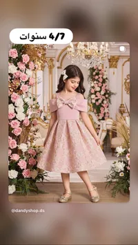 فستان سهرة للأطفال - داندي شوب (Dandy Shop)