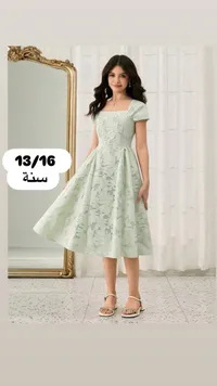 فستان بناتي صيفي أنيق - شي إن (Shein)