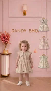 فستان أطفال بناتي - DANDY SHOP