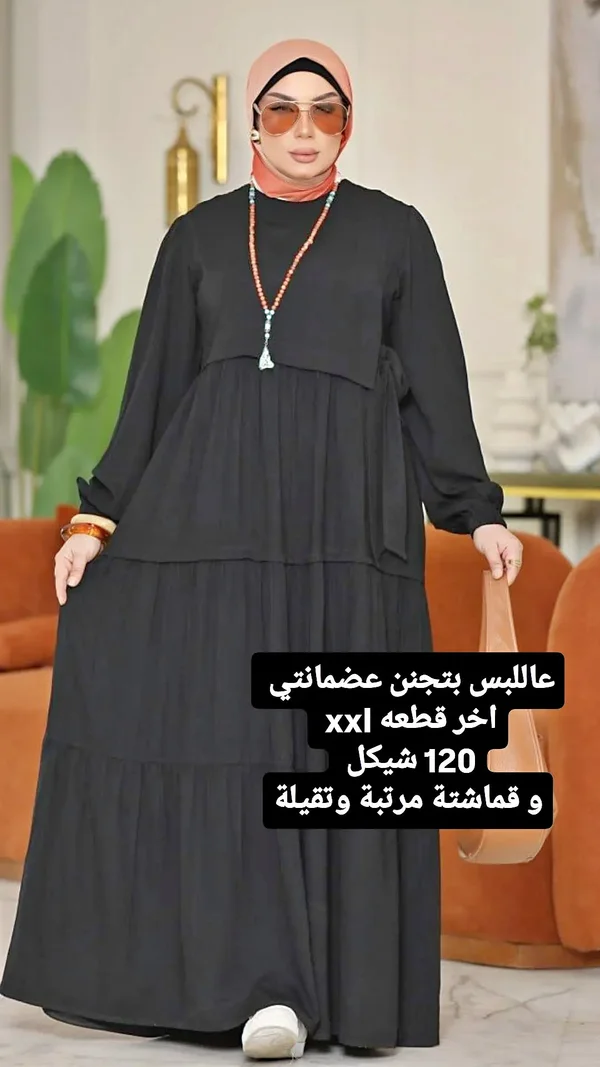 فستان نسائي بتصميم عثماني (XXL) - ملابس نسائية - سوق غزة
