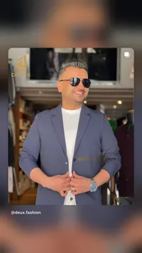 بليزر رجالي كاجوال - ديو (Deux)