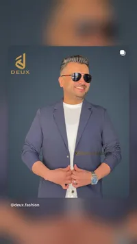 بليزر رجالي كاجوال - ديو (Deux)
