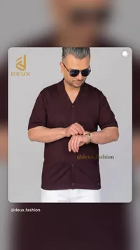 قميص صيفي بياقة كلاسيكية - ديو (Deux)