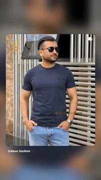 تيشيرت رجالي كاجوال - ديو (Deux)