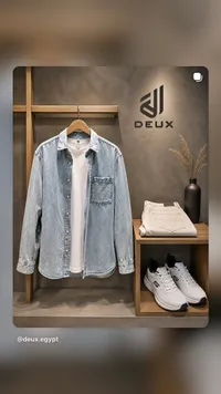 طقم ملابس رجالي كاجوال - ديو (Deux)