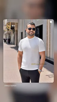 تيشيرت رجالي صيفي - ديو (Deux)