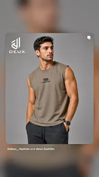 تيشيرت بدون أكمام - Braveness من DEUX