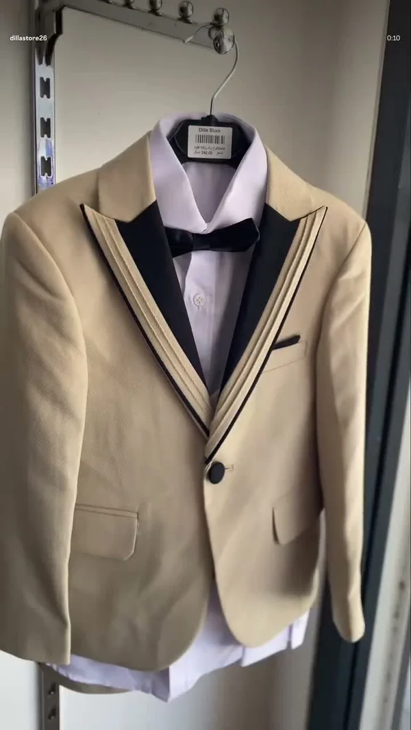 بدلة أطفال رسمية - ديلا ستور (Dila Store) - ملابس أطفال - سوق غزة