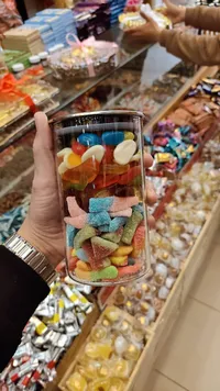 مزيج حلويات ملونة متنوعة