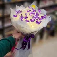 باقة فراشات مضيئة - صدفة