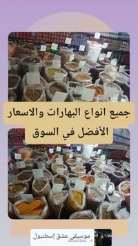 تشكيلة بهارات وتوابل متنوعة