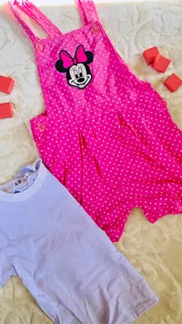 سالوبيت بناتي ميني ماوس مع تي شيرت (N.M)
