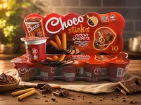 أصابع البسكويت مع كريمة الشوكولاتة - تشوكو ستيكس (Choco Sticks)