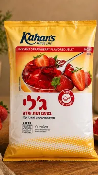 جلي سريع التحضير بنكهة الفراولة - كاهانز (Kahan's)