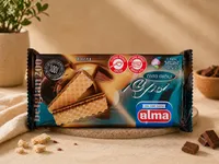 بسكويت ويفر بالشوكولاتة البلجيكية - ألما (Alma)