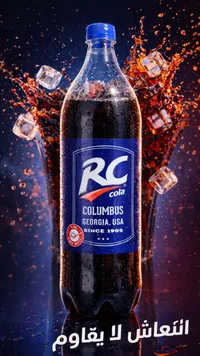 مشروب غازي كولا - آر سي (RC Cola)