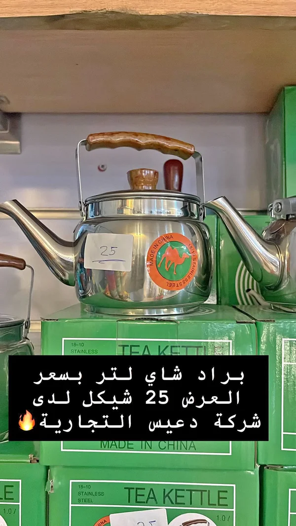 براد شاي - دي عيس (De Eiss) - أدوات منزلية - سوق غزة