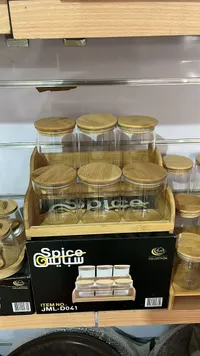 مجموعة علب زجاج سبايس - Spice Collection