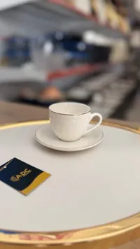 فنجان وصحن القهوة - جاد