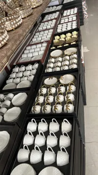 طقم فناجين قهوة فاخر