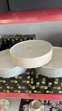 مضيفة تقديم زجاجية - إيه دي سي كوليكشن (A.D.C Collection)