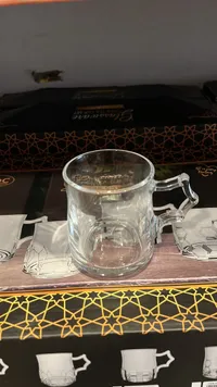 طقم أكواب شاي زجاجية - برستيج (Prestige)