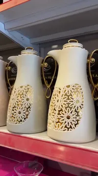 دلة قهوة حرارية بتصميم زخرفي - أويك (Owek)