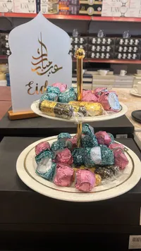 ستاند تقديم حلويات بطابقين - غورميه (Gourmet)