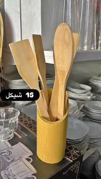 طقم ملاعق خشبية - سوق غزة
