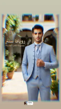 بدلة أفراح شبابية من الكتان - رويافا سنتر