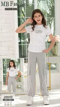 طقم ملابس بناتي صيفي - إم بي فاشن (MB Fashion)