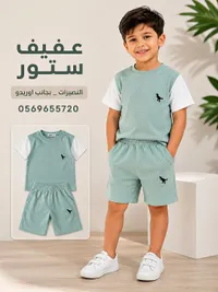 طقم ملابس أطفال - عفيف ستور