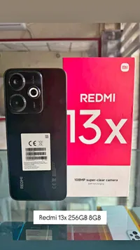 هاتف ريدمي 13 إكس - ذاكرة 256 جيجابايت ورام 8 جيجابايت (Xiaomi)