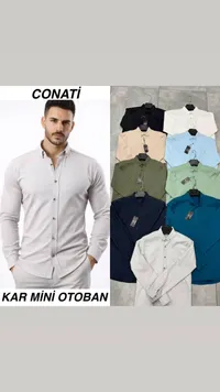 قميص رجالي كاجوال - كوناتي (Conati)