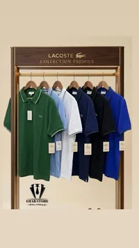 قميص بولو رجالي - كوليكشن بريمير من لاكوست (Lacoste)