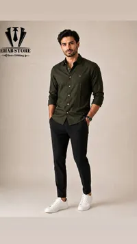 قميص رجالي كلاسيكي - إيهاب ستور (Ehab Store)